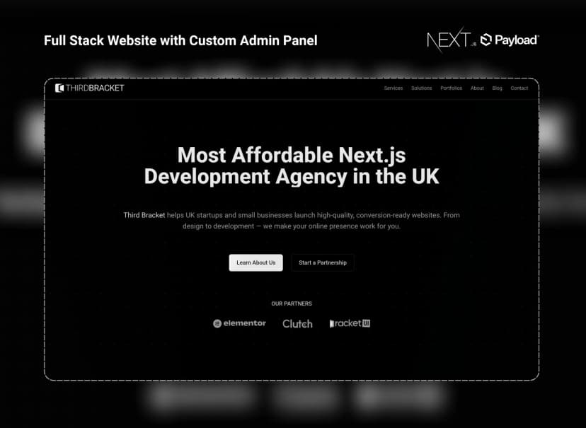 Agency Website Development - Third Bracket